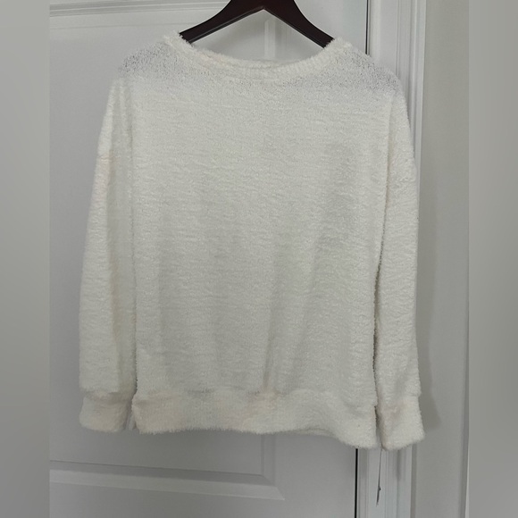 Stars Above Ultra Soft Lounge Pullover Sweater Sz. XS NWT white - Picture 1 of 5